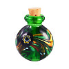 Handmade Lampwork Perfume Bottle Pendants LAMP-TADJ0001-05A-1