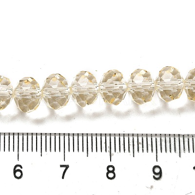 Transparent Baking Paint Glass Beads Strands LS-DGLA-A034-T8mm-D02-1