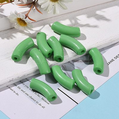 Opaque Acrylic Beads SACR-S677-065-1
