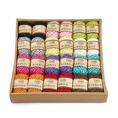12 Colors Jute Cord OCOR-L039-G-1