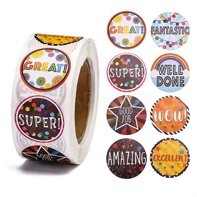 Self-Adhesive Paper Stickers DIY-K027-D01-1