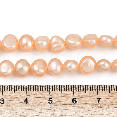Natural Cultured Freshwater Pearl Beads Strands PEAR-P064-20B-08C-1