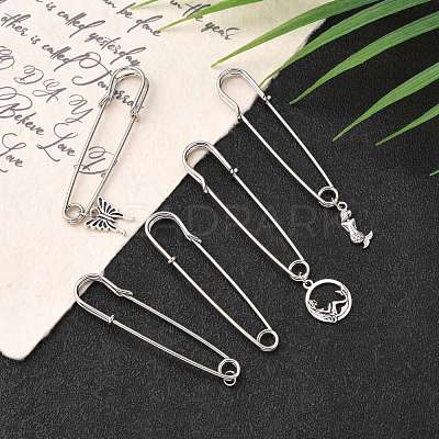 Iron Kilt Pins Brooch Findings E027Y-1
