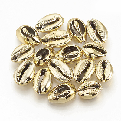 Electroplated Sea Shell Beads X-SSHEL-S258-05A-1