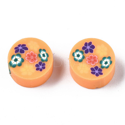 Handmade Polymer Clay Beads CLAY-N008-039H-1