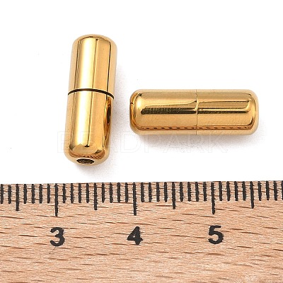 304 Stainless Steel Screw Clasps STAS-A138-10A-G-1