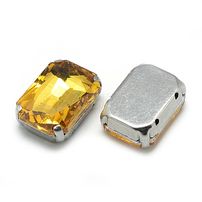 Sew on Rhinestone RGLA-T036-13x18mm-22-1