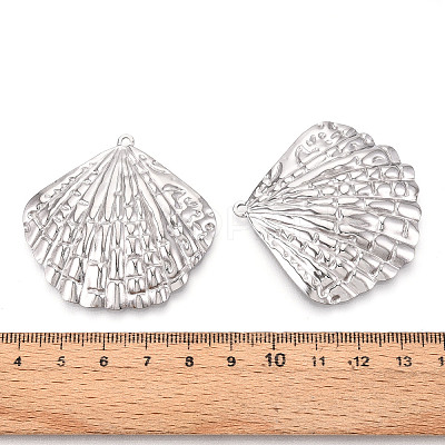 304 Stainless Steel Pendants STAS-T065-37P-1