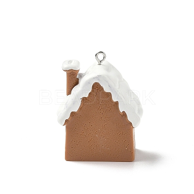 Christmas Theme Opaque Resin Pendants LS-RESI-I336-01P-12-1