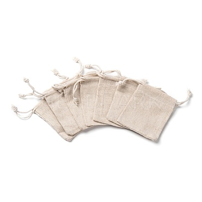 Cotton Packing Pouches Drawstring Bags X-ABAG-R011-8x10-1