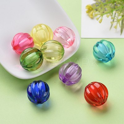 Transparent Acrylic Beads TACR-S089-20mm-M-1