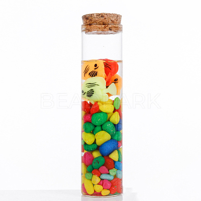 Mini High Borosilicate Glass Bottle Bead Containers LS-BOTT-PW0001-262G-1