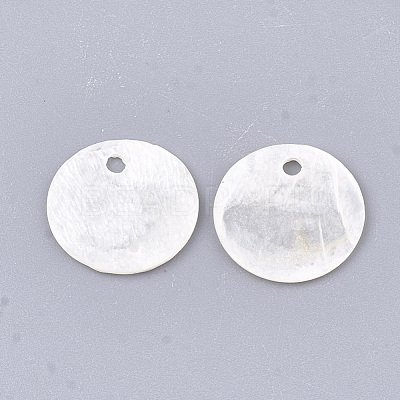 Capiz Shell Pendants X-SHEL-S274-71A-1