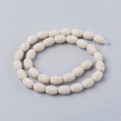 Natural Lava Rock Beads Strands G-F671-03A-02-1