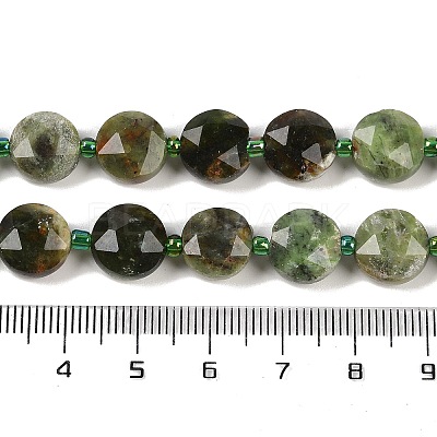 Natural Green Opal Beads Strands G-C116-A78-01-1