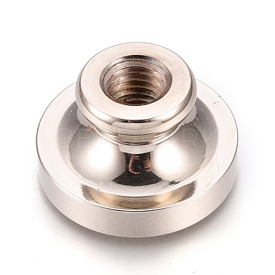 Blank Wax Seal Brass Stamp Head AJEW-K027-01S-1