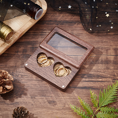 Black Walnut Jewelry Box OBOX-WH0010-03-1