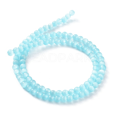 Cat Eye Beads Strands CE-F022-4mm-12-1