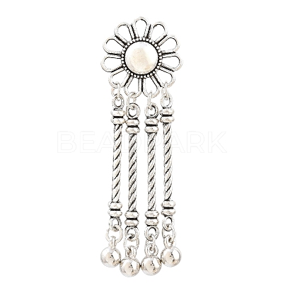 Tibetan Style Alloy Big Pendants AL-CBAAECB-02AS-H-1