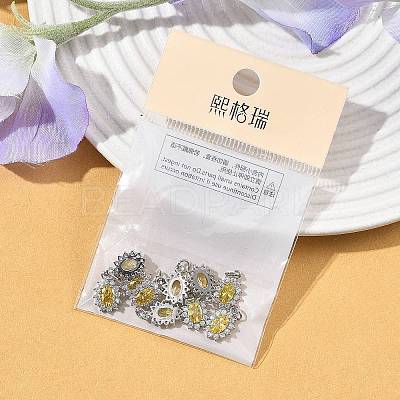 SHEGRACE Brass Micro Pave Cubic Zirconia Pendants XGRQ2O689-446C-P-1