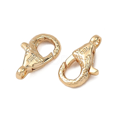 SHEGRACE Brass Lobster Claw Clasps XGRQ58826-751G-1