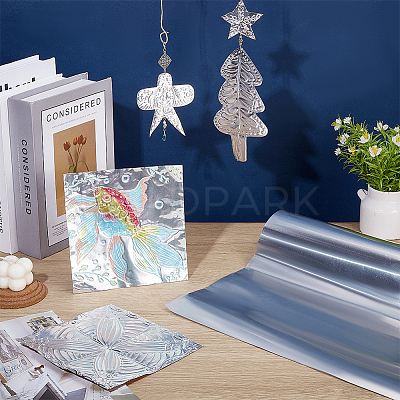 Aluminum Foil Paper Roll for Craft Painting Embossing AJEW-WH0696-466A-1