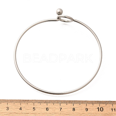 Tarnish Resistant 304 Stainless Steel Bangle BJEW-H530-01P-1