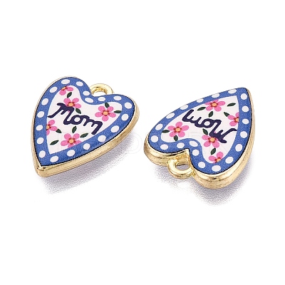 Printed Alloy Pendants PALLOY-SZC0008-14C-1