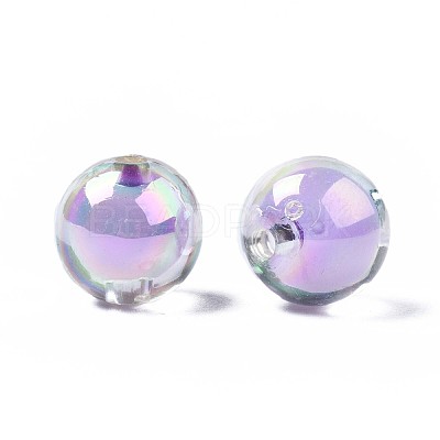 Transparent Acrylic Beads TACR-S135-003-1