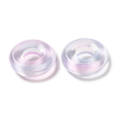 Transparent Glass European Beads GLAA-A012-03E-1