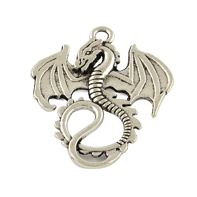 Tibetan Style Alloy Pendants TIBE-Q050-64AS-LF-1
