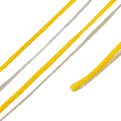 Flat Waxed Polyester Cord OCOR-E021-A12-1