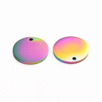 Ion Plating(IP) 304 Stainless Steel Charms STAS-I141-03B-M-1