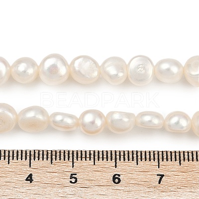 Natural Cultured Freshwater Pearl Beads Strands PEAR-P064-20B-02A-02-1
