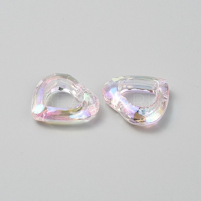 Plating Acrylic Beads MACR-WH0010-20A-02-1