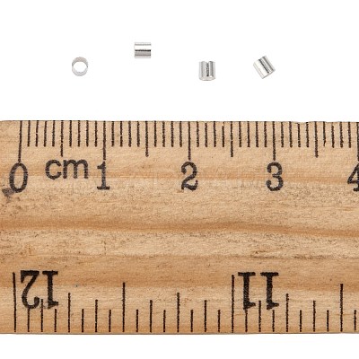 Brass Crimp Beads LS-X-KK-R077-2mm-S-1