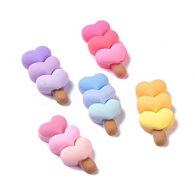 Cute Opaque Resin Cabochons X1-RESI-L037-09-1