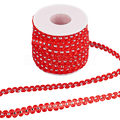 25M Metallic Yarn Lace Ribbons OCOR-GF0003-09A-1