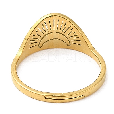 304 Stainless Steel Adjustable Rings RJEW-K245-54G-1