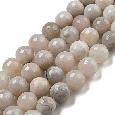 Natural Crazy Agate Beads Strands G-E571-A06-03-1