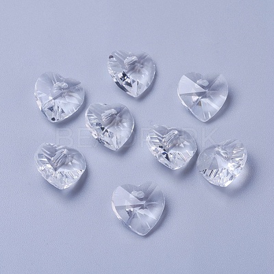 Romantic Valentines Ideas Glass Charms G030V14mm-18-1