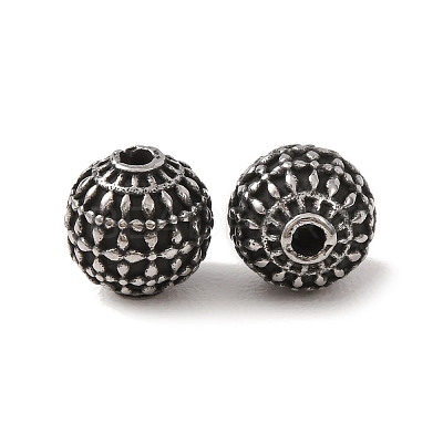 304 Stainless Steel Beads SA-CBAFBAB-09AS-C-1
