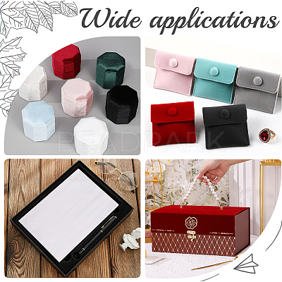 1.1M Self Adhesive Velvet Book Covers DIY-WH0491-88B-04-1
