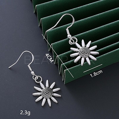 Brass & Alloy Dangle Earrings FS-WG95800-03-1