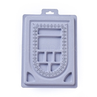 Plastic Flocked Bead Design Boards ODIS-L003-05-1