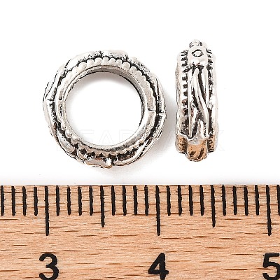 Tibetan Style Alloy Beads PALLOY-S079-084AS-1