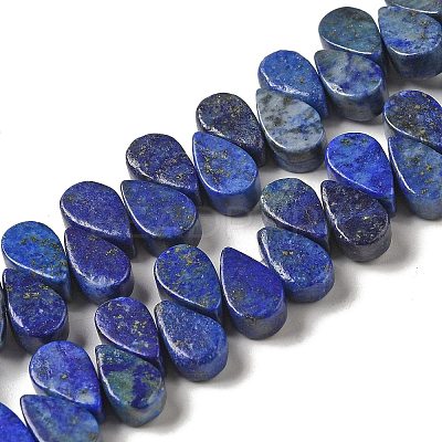 Natural Lapis Lazuli Dyed Beads Strands G-B064-B20-1