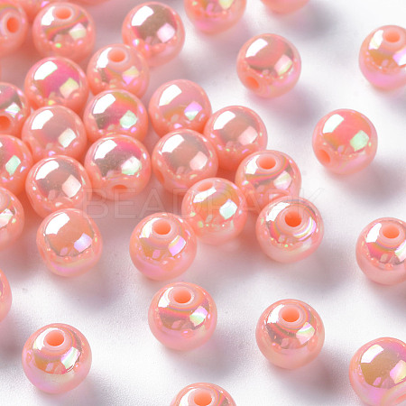 Opaque Acrylic Beads X-MACR-S370-D8mm-A12-1