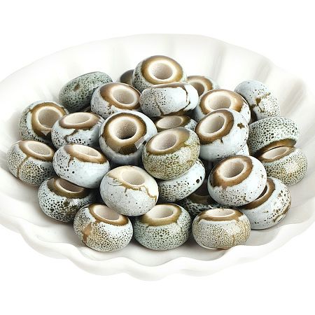 40Pcs Handmade Porcelain Beads PORC-PA0001-35-1