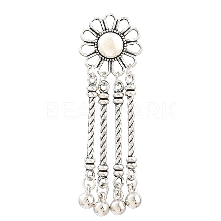 Tibetan Style Alloy Big Pendants AL-CBAAECB-02AS-H-1
